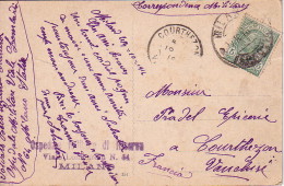 GUERRE 14-18 - OSPEDA MILITARE DI RISERVA / VIALO LONNARDA N°64 / MILANO - LE 14-10-1916 - CARTE POUR LA FRANCE. - Military Mail (PM)