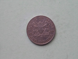 1978 - One Shilling / KM 14 ( Uncleaned - Details Zie Foto´s ) ! - Kenia