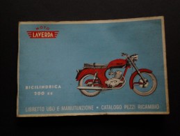 Laverda 200 Bicilindrico Manuale Uso E Catalogo Ricambi Originale Genuine Laverda 200 Twin Owner's Manual-parts Catalog - Motorräder