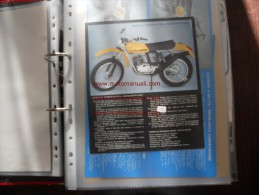 Ancillotti SCARAB C\2 125 Regolarità 1976 Depliant Originale Genuine Factory Brochure Prospekt - Motorräder