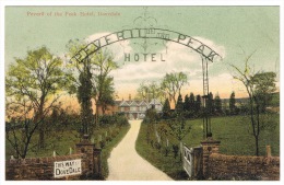 RB 1000 - Early Postcard - Peveril Of The Peak Hotel - Dovedale Derbyshire Peak District - Derbyshire