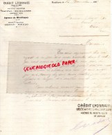 03 - MONTLUCON - LETTRE MANUSCRITE CREDIT LYONNAIS-1902- A M. POUGET FILS EPICIER A AHUN - Bank En Verzekering