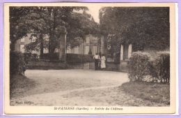 72 - SAINT PATERNE -- Entrée Du Château - Saint Paterne