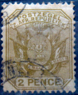 TRANSVAAL 1895 2p Coat Of Arms USED - Transvaal (1870-1909)