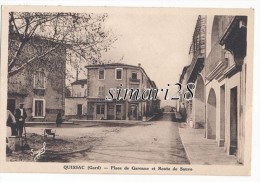 QUISSAC - PLACE DE GARONNE ET ROUTE DE SAUVE - Quissac