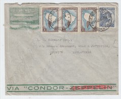 Argentina/UK CONDOR AIRMAIL COVER 1937 - Lettres & Documents