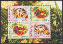 Azerbaidjan - Azerbaijan - Azerbaycan 2006 Yvert BF 68, Europa Cept, Gastronomy - MNH - Azerbaïjan