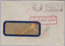 CH Firmenfreistempel 1935-03-11 Solothurn1 "P20P #70" Auf Brief - Senkrechter Bug - Postage Meters