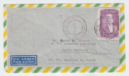 Brazil/USA AIRMAIL COVER 1950 - Storia Postale