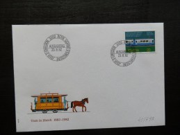 45/792     FDC   SUISSE - Tranvie