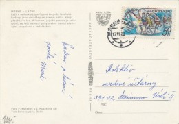 I8844 - Czechoslovakia (1980) Msene - Lazne (Msene - Spa); Stamp: Kosice Peace Marathon 1924-1980 - Thermalisme
