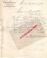 03 -  MOULINS SUR ALLIER - LETTRE MANUSCRITE CHABIRON -19 RUE BERTIN -1903 - Manuskripte