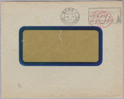 CH Firmenfreistempel 1931-05-18 Bern1 "P10P  #391" Auf BKB Brief - Affrancature Meccaniche