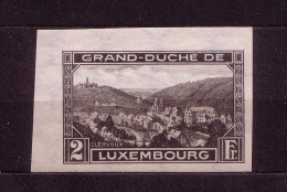 ARCHITECTURE  - CLERVAUX CITY - ABBEY - HISTORY - LUXEMBOURG 1928 MNH(**)  MI 207 YT 208 - Abadías Y Monasterios