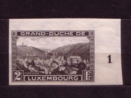 ARCHITECTURE  - CLERVAUX CITY - ABBEY - HISTORY - LUXEMBOURG 1928 MNH(**) CF1 MI 207 YT 208 - Abbayes & Monastères