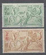 Guyane P.A. N° 22/23 XX P E I Q I - Unused Stamps