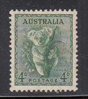 Australia MH Scott #171a 4p Koala Perf 13.25 X 14 - Ongebruikt