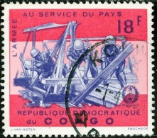 REPUBBLICA DEMOCRATICA CONGO, 1966, COMMEMORATIVO, FRANCOBOLLO USATO - Usados