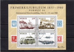 NORVEGE 1980 O - Blocks & Kleinbögen