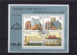 NORVEGE 1986 O - Blocks & Kleinbögen