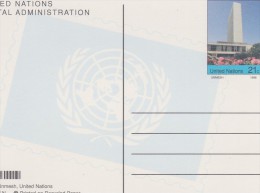 ARCHITECTURE ARCHITEKTUR ARQUITECTURA ARCHITETTURA -  UN UNO UNITED NATIONS BUILDING NY 1998 - PREPAID PRE-PAID CARD 21C - Briefe U. Dokumente