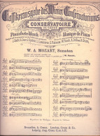 Partition De Piano - Edition Classique Du CONSERVATOIRE DE VIENNE - Sonate N° 8 En Sol Majeur - W.A. MOZART - M-O