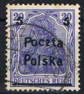 Sello Alemania, Sobrecarga POZNAN, Polonia, Num 58 º - Unused Stamps