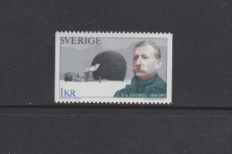 ARCTIC POLAR EXPLORER EXPLORATEUR POLAIRE ARCTIQUE - ANDREE -  SWEDEN SUEDE SCHWEDEN 1973 MI 813 MNH Slania  Baloon - Explorateurs & Célébrités Polaires