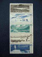 POLAR RESEARCH POLARFORSCHUNG POLARKREISBEGEIT ARKTICA NATURE SWEDEN 1970 MI 676 - 680 MNH Slania NORTH POLE - Behoud Van De Poolgebieden En Gletsjers