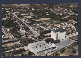 Vertus Vue Générale Aerienne Le Silo Et La Gare.... - Vertus