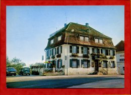 * BENFELD - Hôtel-Restaurant " Ville De Londres " ( Automobiles : RENAULT 4L, PEUGEOT 504 ) - Benfeld