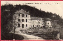 CPA 43 LE CHAMBON De TENCE  Les Roches   ( Sur Lignon Petite Animation - Le Chambon-sur-Lignon