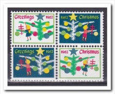 Tuberculosis, Christmas Seals 1962, Postfris MNH - Ohne Zuordnung