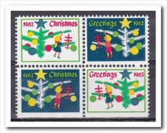 Tuberculosis, Christmas Seals 1962, Postfris MNH, Under Imperf. - Unclassified