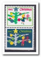 Tuberculosis, Christmas Seals 1962, Postfris MNH, Under Imperf. - Ohne Zuordnung