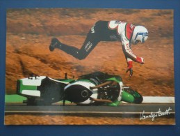 The Best Of Vandystadt , Ok Kawa ! Chute D ' Un Pilote Sur Circuit Sur Une Moto Kawasaki . - Motorcycle Sport