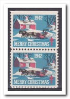 Christmas Seals 1942, Postfris MNH, Above Imperf. - Ohne Zuordnung