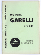 Garelli 50 TZE ZTE Motore 341 Manuale Uso E Manutenzione Originale Genuine Factory Owner's Manual - Motorräder