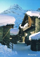 Bernard GRANGE - Ruelle Dans Petit Village De Montagne, En Hiver Sous La Neige - Circulé - Other & Unclassified