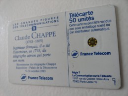 TRES RARE : CLAUDE CHAPPE  NUMÉROTATION !!!! - Variétés