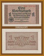 1940 GERMANY 1 REICHSMARK KRAUSE R136a BANKNOTE No. ...84 UNC/EXCELLENT CONDITION - Segunda Guerra Mundial