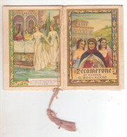 5-Calendarietto Da Barbiere-Il Decamerone 1952-Facciate 20 Cui 10 Illustrate-Salone Carcagnolo Francesco-Paternò-Catania - Small : 1941-60