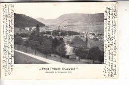 CH 2108 COUVET, Prise-Prevot, Incendiee Le 24.01.1911, Überschwemmungskatastrophe - Couvet