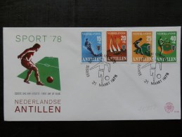45/857   FDC ANTILLES NEERL. - Lettres & Documents