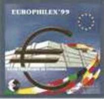 CNEP N°  29 De 1999 Bloc " Strasbourg - Anniversaire Du Conseil De L'Europe - CNEP