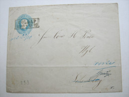 GOLDAP, Stempel Auf Retourbrief , Rs. Vermerke ,  2 Scans - Postal  Stationery