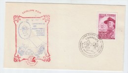 Brazil BOY SCOUTS FIRST DAY COVER FDC 1957 - Brieven En Documenten