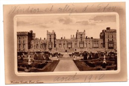 CP, ROYAUME-UNI, ANGLETERRE, BERKSHIRE, Windsor Castle, East Ferrace, Ecrite En 1910 - Windsor Castle