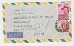 Brazil BOY SCOUTS AIRMAIL COVER 1957 - Storia Postale