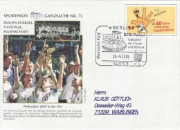 GERMANY 2005   DFB  CUP COVER WITH POSTMARK - Cartas & Documentos